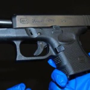 Pic (from NSW Police) of Glock used in January Wiley Park shooting led to busting an illegal importation ring.